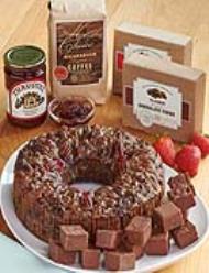 5 lb Fruitcake, 12 oz Chocolate Bourbon Fudge w/pecans, 12 oz Classic Chocolate Fudge,   & more