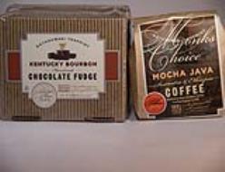 12 oz Chocolate Bourbon Fudge w/Pecan Pieces & 8 oz Mocha Java Coffee