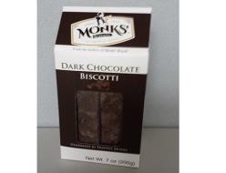 Monks' Dark Chocolate Biscotti 7oz